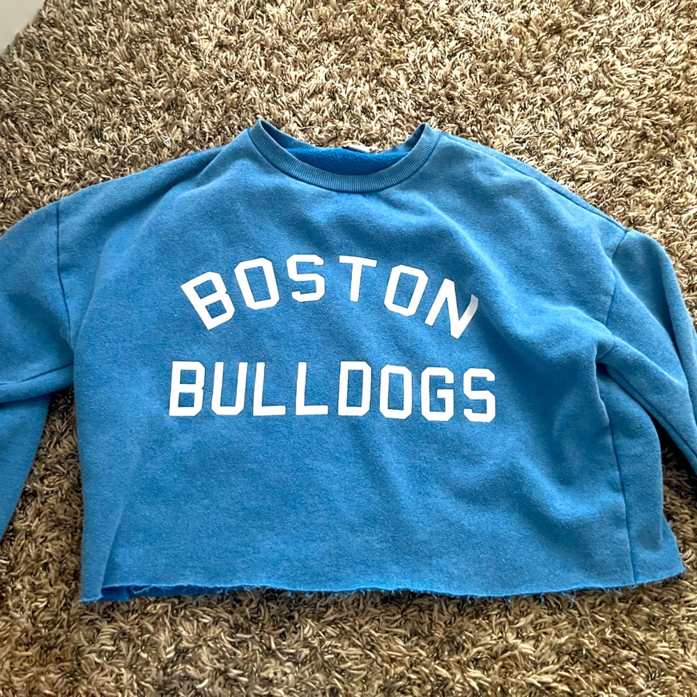 Cropped hoodie!